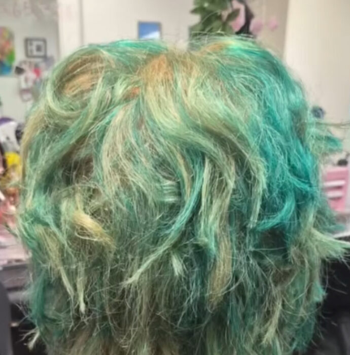 Teal shag